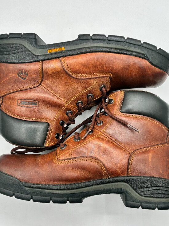 WOLVERINE Harrison W04906 Men\'s Brown Leather 6\